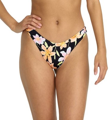 Billabong Twin Sol Reversible Hike Bikini Bottom - Multi - New