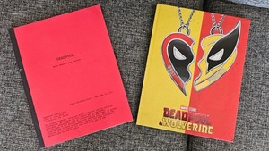 Marvel Deadpool & Wolverine Screenplay & Deadpool Final Shooting Script FYC Set