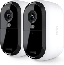 Arlo Essential Security Camera 2K | Outdoor-Indoor | 2Nd Gen | Wireless with Spo