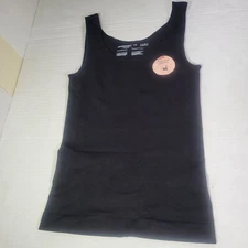 Shapermint Essentials Black All Day Every Day Tank Cami #62008 Size L