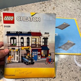 Lego Creator Instruction Manual Lot 31026 4996 31058 Bike Shop Beach House Dino