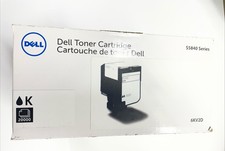 Genuine dell toner cartridge s5840 series, Black