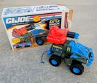 1991 Hasbro GI Joe Series 10 "Motorized Battle Wagon" #6344 Vehicle & Box!