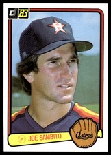 Joe Sambito 1983 Donruss #244 Houston Astros MLB READ FREE SHIPPING AutographDen
