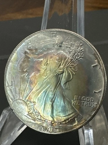 1991 American Eagle Walking Liberty $1 Coin 1 oz .999 Fine