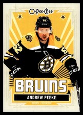 2025-26 UD OPC Retro 1 Andrew Peeke, Boston Bruins