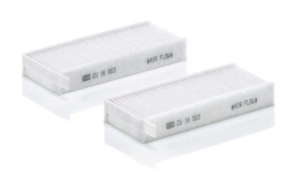 Filter Innenraumluft Mann Filter CU 16 003 2 Innenraumfilter Pollenfilter-image
