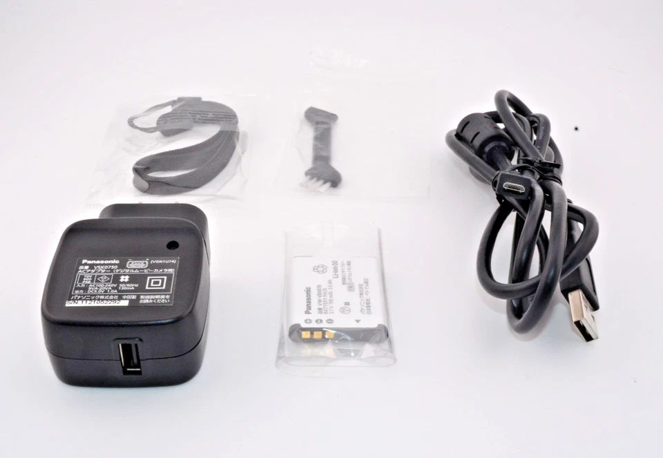 Panasonic HX-WA10 Full HD Waterproof Camcorder Black Tested Works w/ Box Japan - Image 2 of 4