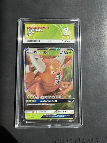 Pinsir GX 6/68 ACE graded card