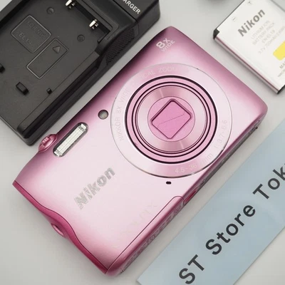 [Neuf] Appareil Photo Numérique Nikon COOLPIX A300 Rose 20,0 Mpx avec Chargeu... - Photo 1/4