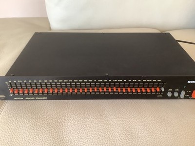 Monarch MEQ 31M Graphic Equalizer 31-band für Mikrofon Studioequipment Tonstudio