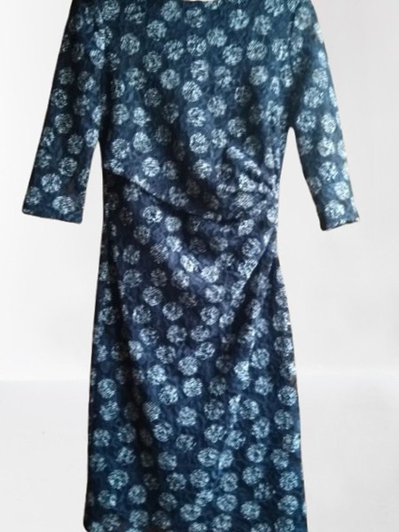 Women Phase Eight Dress Navy 38 / M / 46 #CCPY