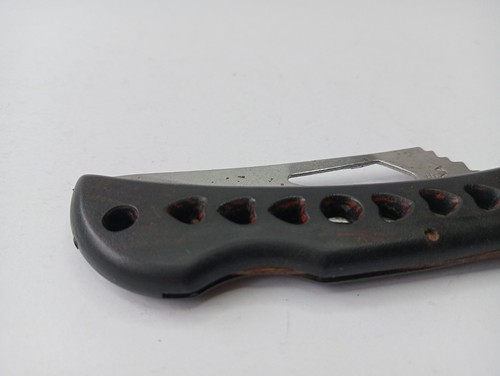 Folding Knife Collectible Pocket Travel Accessory Tourist Black Beautiful Rare - Picture 12 of 19