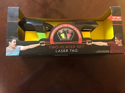 Black Series Two-player Set Electronic Laser Tag 2 Lasers Shooters