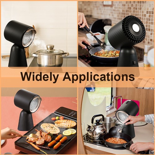 Desktop Range Hood Mini Range Hood 3 Wind Speed Portable Indoor BBQ Hot Pot