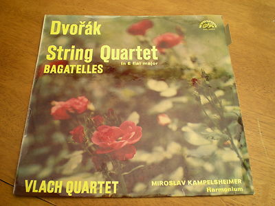 DVORAK - STRING QUARTET IN E FLAT MAJOR = SUPRAPHON SUA 10463 BLUE LABEL