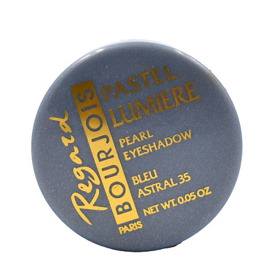 Bourjois Multi Shimmer Eye Loose Powder Eyeshadow & Brush Bleu Astral 35 0.05oz