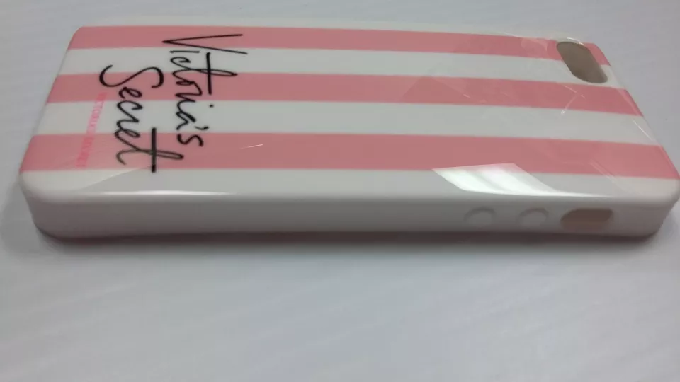 Victoria's Secret Pink Stripes IPhone 5C Flexible Hard Case Cover - Image 3 of 3
