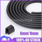 <!--F#f_0-->6M Pinchweld Pinch Weld Car Rubber Seal Edge Door Trim Mould Metal Clips 6x8mm<!--F/-->