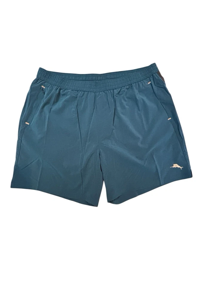 Bañador Tommy Bahama Naples Circuit para hombre tallas L y XL 6” entrepierna precio de venta sugerido por el fabricante 99,50 USD Foto 2 de 4