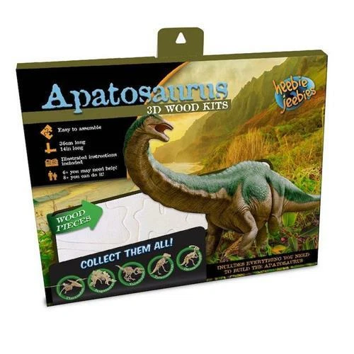Apatosaurus 3D Wood Kit - Picture 1 of 1