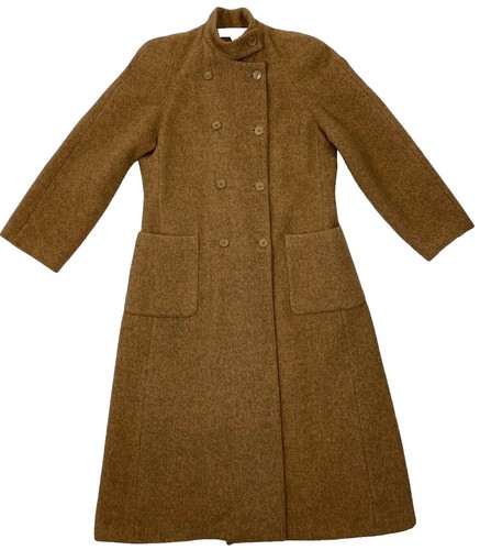 ARGUE ALPACA WOOL BOXY COAT oversized coat buttonless Chester coat