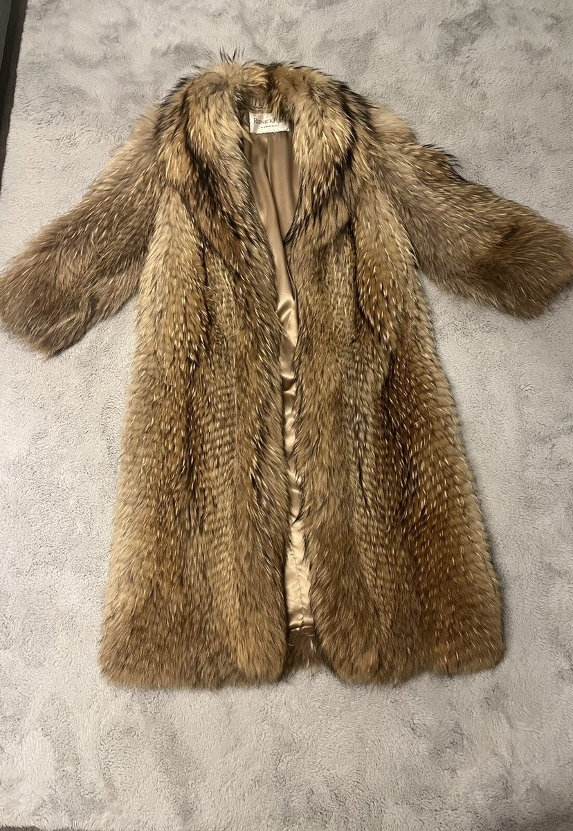 Finnish Raccoon Fur Coat | eBay 