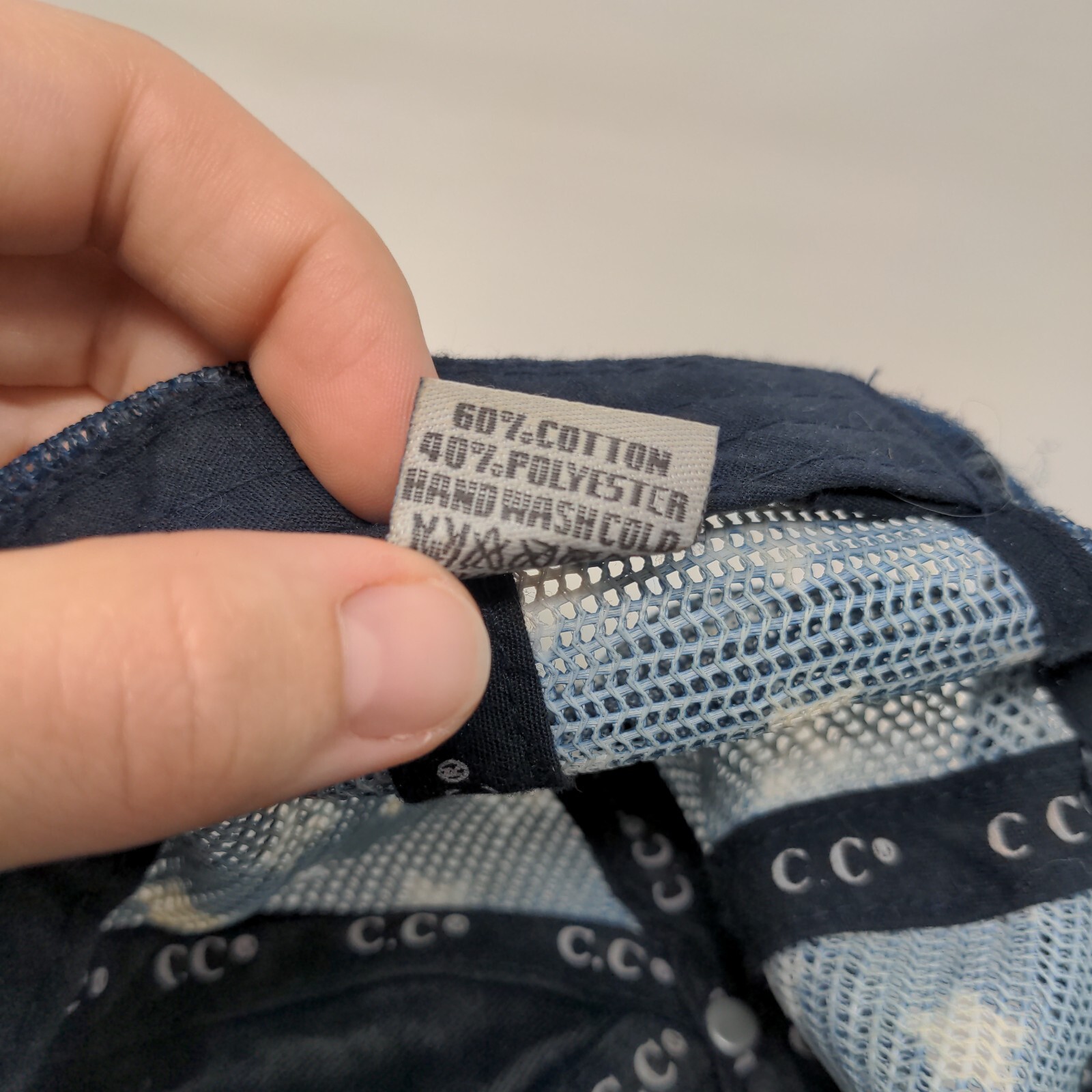 American Flag Patch Strapback Mesh Back Trucker H… - image 9