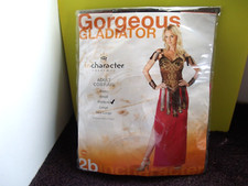 Halloween Costume Ladies Gorgeous Gladiator Size Medium All Pieces Included