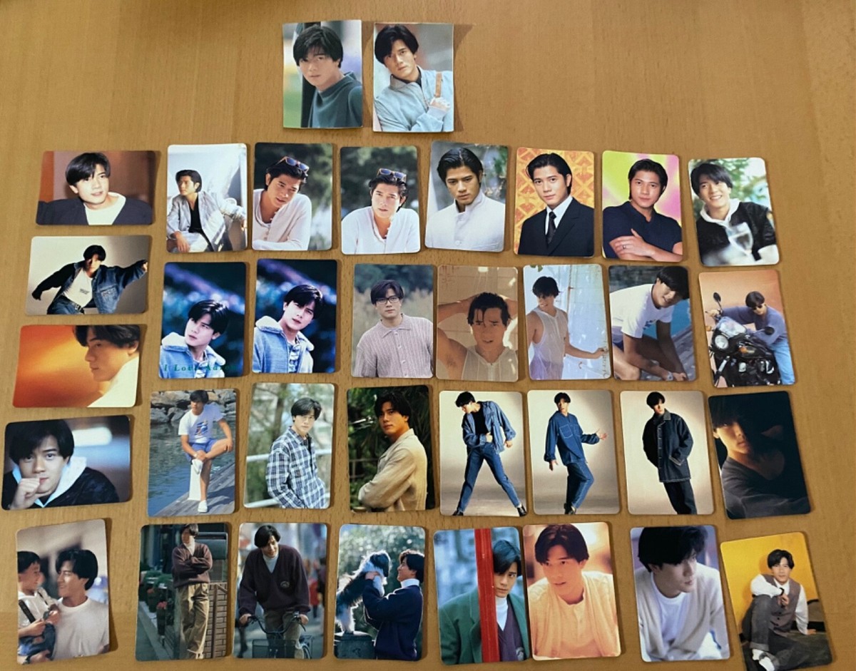 郭富城 Aaron Kwok YES! Cards vintage from the 1990s - set of 64 +