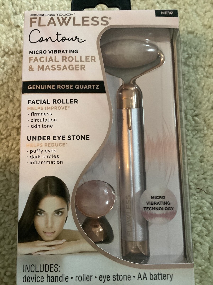 finishing touch flawless contour vibrating facial roller & massager reviews T-Bar Facial Massager main image 0