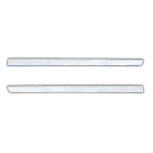 2pc Chrome Window Moldings for 07-13 Chevy Silverado RegCab