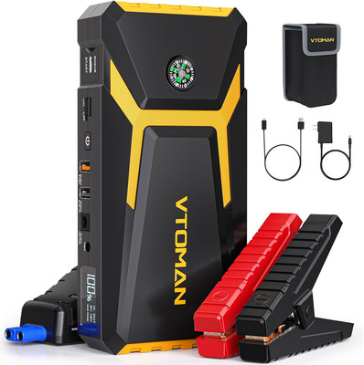 V8 Pro 3000A Jump Starter, Car Battery Charger Jump Starters for up 8.5L Gas and