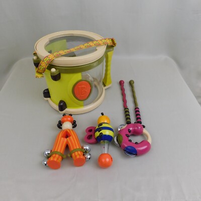 Toy Drum Set B Parum Pum Pum Toys Parum Pum Pum Portable Drum Set