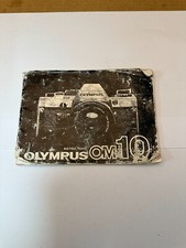 Original Instructions Manual for Olympus OM10 Camera (English Language)