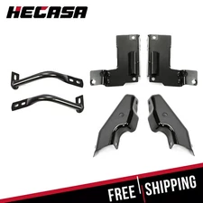 Bumper Bracket Set of 6 Front LH & RH For 2003-06 Chevrolet Silverado 1500 2500