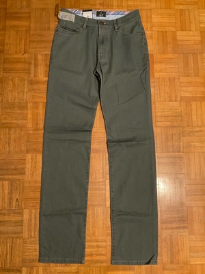 BUGATTI PANTALONI UOMO 5 TASCHE DOMINGO COTONE VERDE SALVIA TAGLIA 46 | eBay