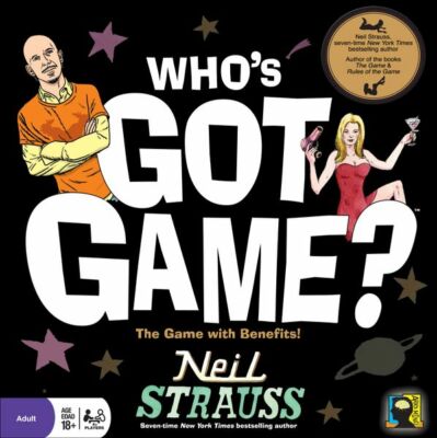 WHO'S GOT GAME?   Neil Strauss NEW AND SEALED BOARD GAME ARK'S MIND