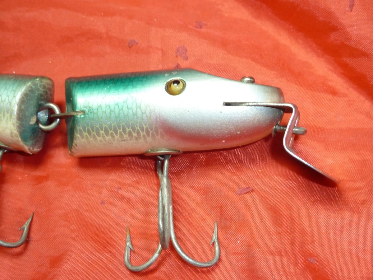 Leurre Vintage Creek Chub #3000 En Bois Pour Brochet - Pêche Collection