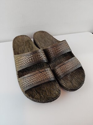 pali hawaii sandals dark brown