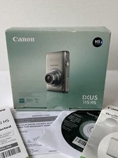 Canon IXUS 115 HS Digital Camera Box & Inserts ONLY - No Camera