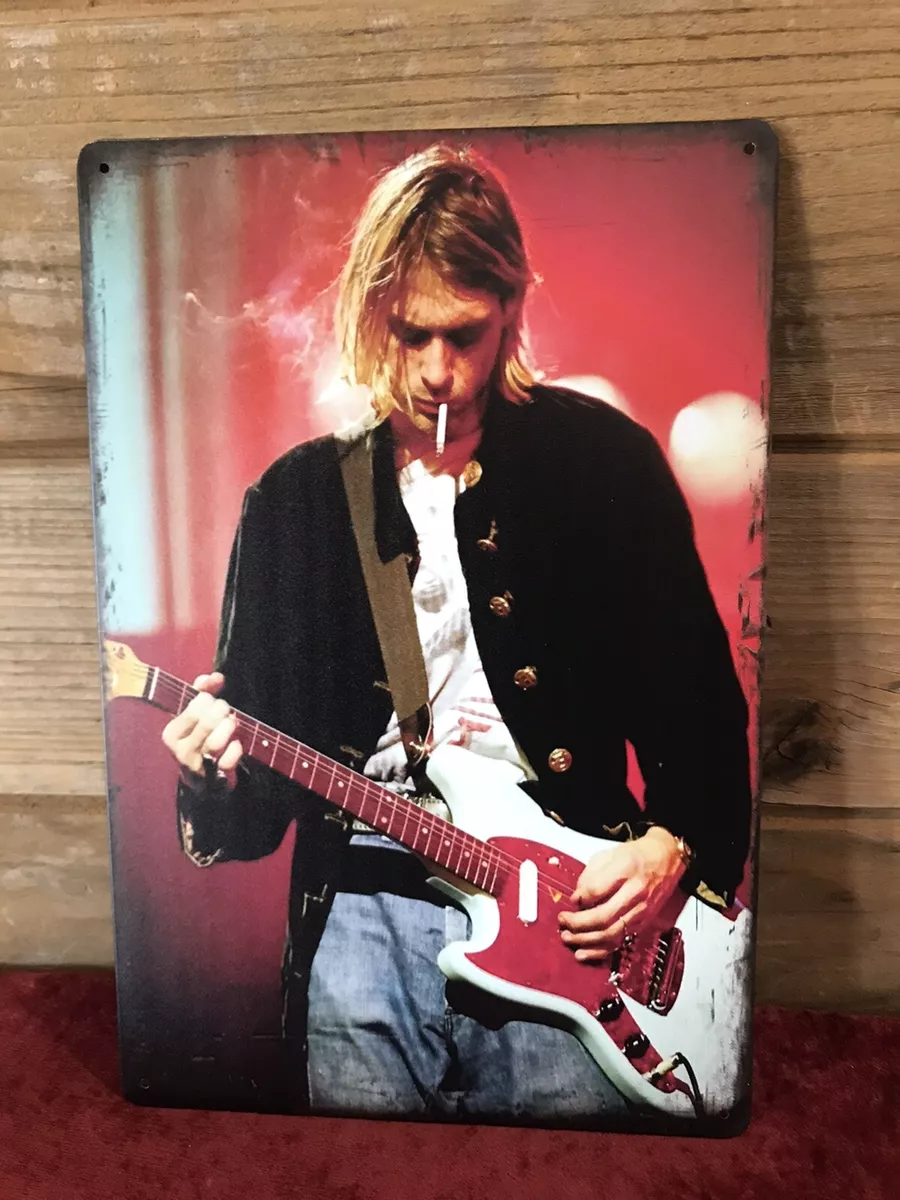 Kurt Cobain Autographed Guitar