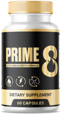 Prime 8 Pills for Men ED Prime8 Supplement for men Enhancement 60Capsules 1Pack