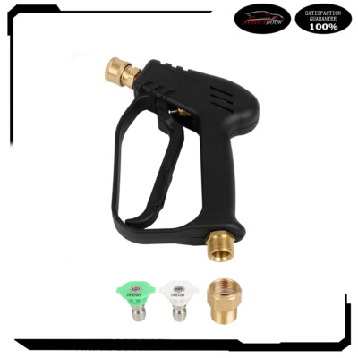 #ad Short Pressure Washer Gun w M22 14mm Inlet Stubby High Pressure Handle Gun New $23.29