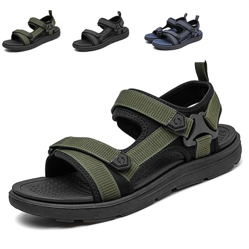 Men's Sandals Outdoor Hiking Sandals Waterproof Sports Walking Water Sandals - Picture 1 of 14