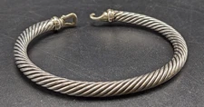 David Yurman Sterling Silver Bracelet - 28.1 Grams