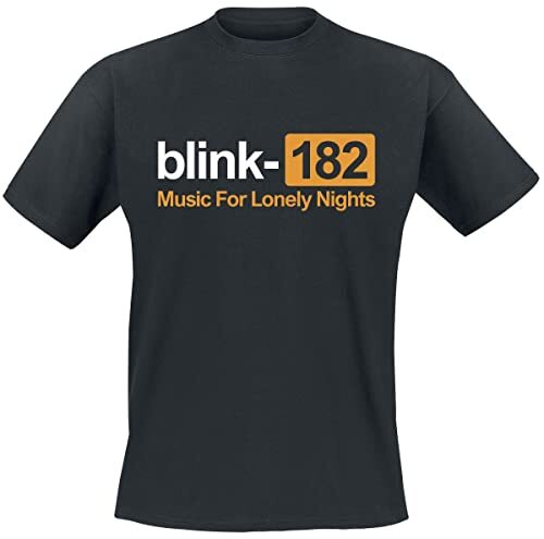 Blink 182 T-shirt - Blink-182 Music For Lonely Nights - Official - Picture 1 of 2