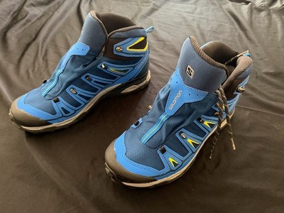 Size 10.5 - Salomon X Ultra Mid 2 Gore-Tex Blue