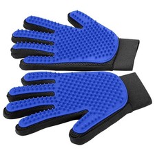 Pet Hair Remover Gloves for Dogs, Cats Horses - Gentle Shedding Brush Pair