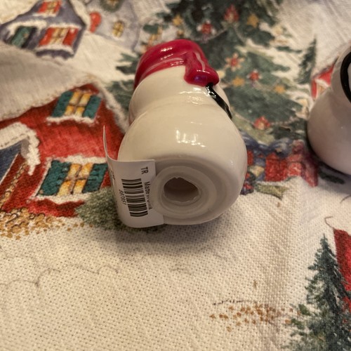 Cracker Barrel Christmas Snowman Salt & Pepper Shaker Set Holiday 2025 New@ - Picture 7 of 13